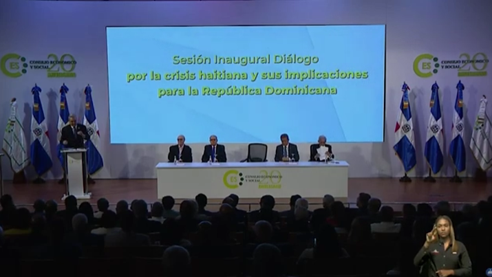 Discurso del presidente Luis Abinader sobre crisis haitiana en la reunión del CES