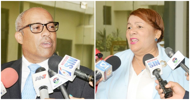 Diputados José Luis Cosme y Cleo Sánchez