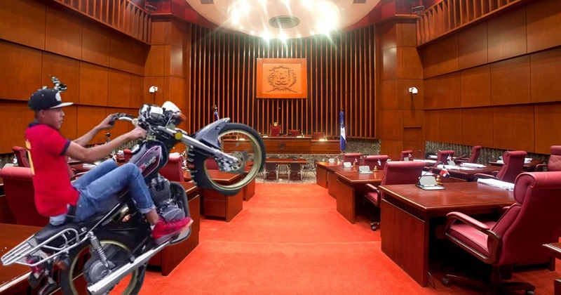 Senado aprueba proyecto penaliza los que causen accidentes calibrando motos