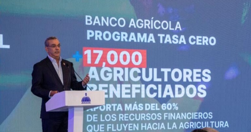 Presidente Abinader asegura RD produce el 90.6 % de los alimentos que se consumen