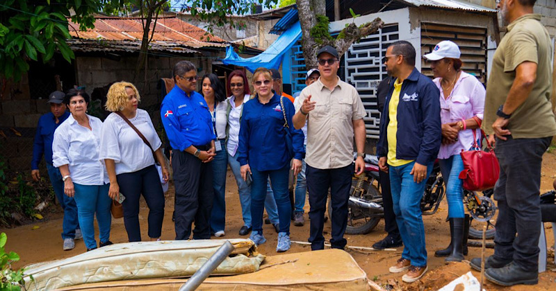 Gobierno lleva asistencia a familias afectadas por las lluvias en Samaná y Puerto Plata