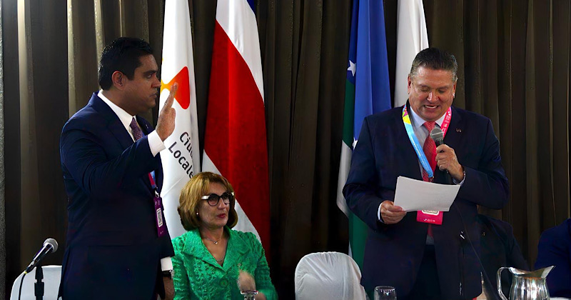 Kelvin Cruz es elegido nuevo presidente de la Federación Latinoamericana de Ciudades y Municipios