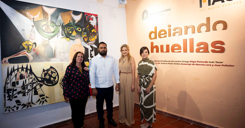Centro Cultural Banreservas inaugura «Dejando Huellas»,en el marco de la Feria Internacional del arte contemporáneo