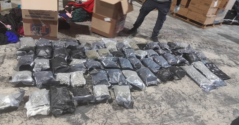 Confiscan en aeropuerto Punta Cana 70 libras de marihuana camuflada en calzados y ropas