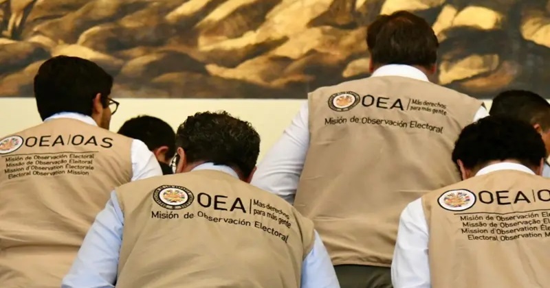 OEA saluda mejora sustancial en elecciones y la institucionalidad