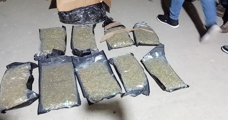 Ocupan 12 de paquetes de marihuana y 33 envases con cocaína en Inposdon y el AILA