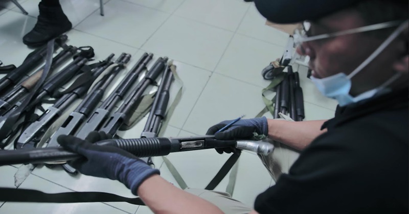 Zona Franca Las Américas entrega 14 armas de fuego a Interior y Policía